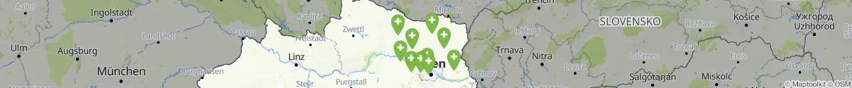 Map view for Pharmacies emergency services nearby Gnadendorf (Mistelbach, Niederösterreich)